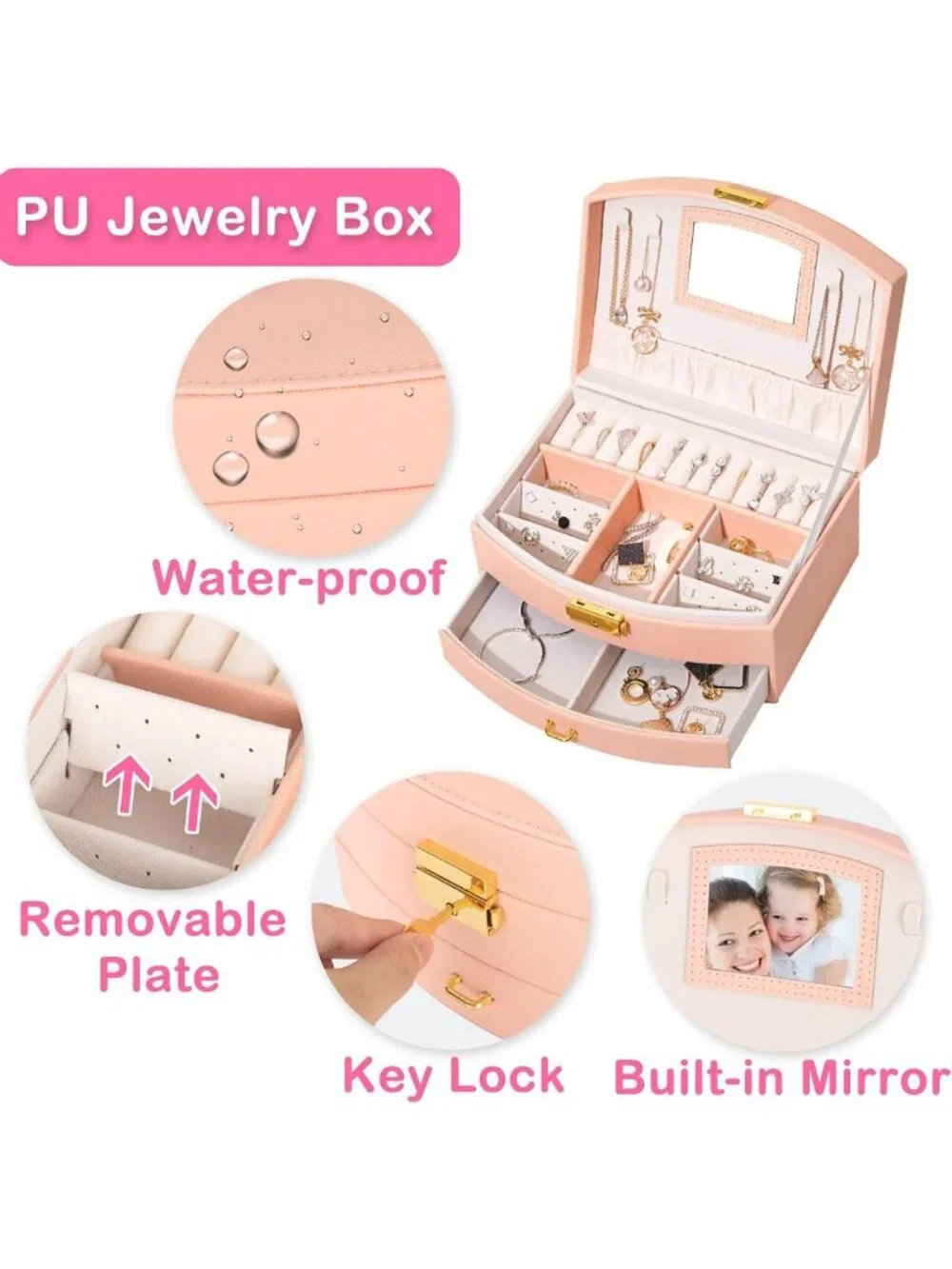 Girls' Hair Accessories Set - Clips, Barrettes, Ties & Bows - Perfect Gift for